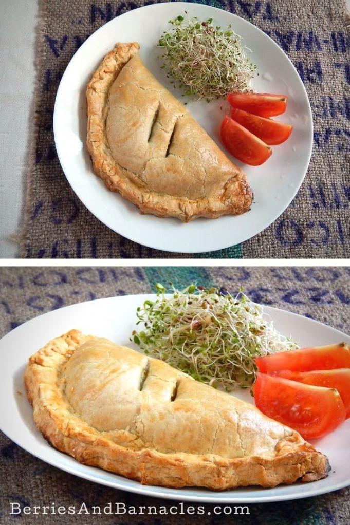  These Lentil Pasties are a vegetarian and vegan-friendly option packed with protein and fiber.