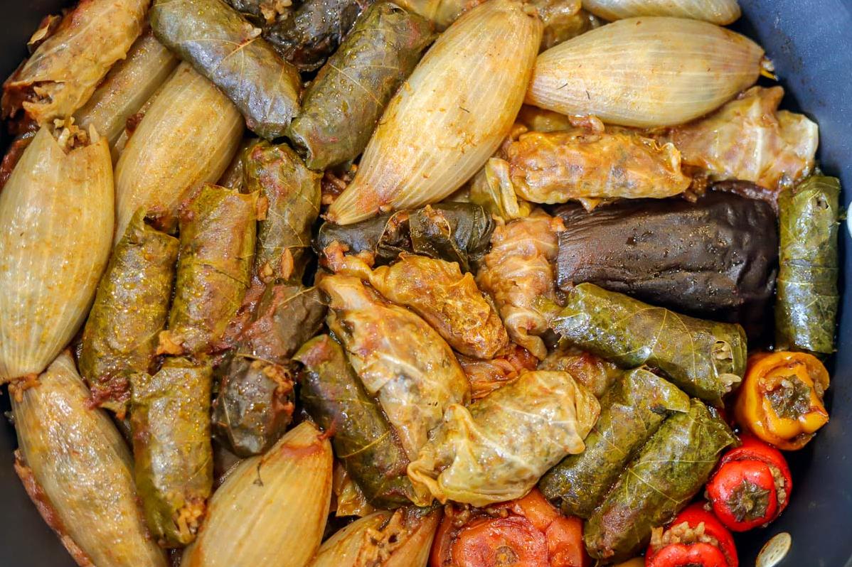  These stuffed grape leaves are perfect for an appetizer or a light meal.