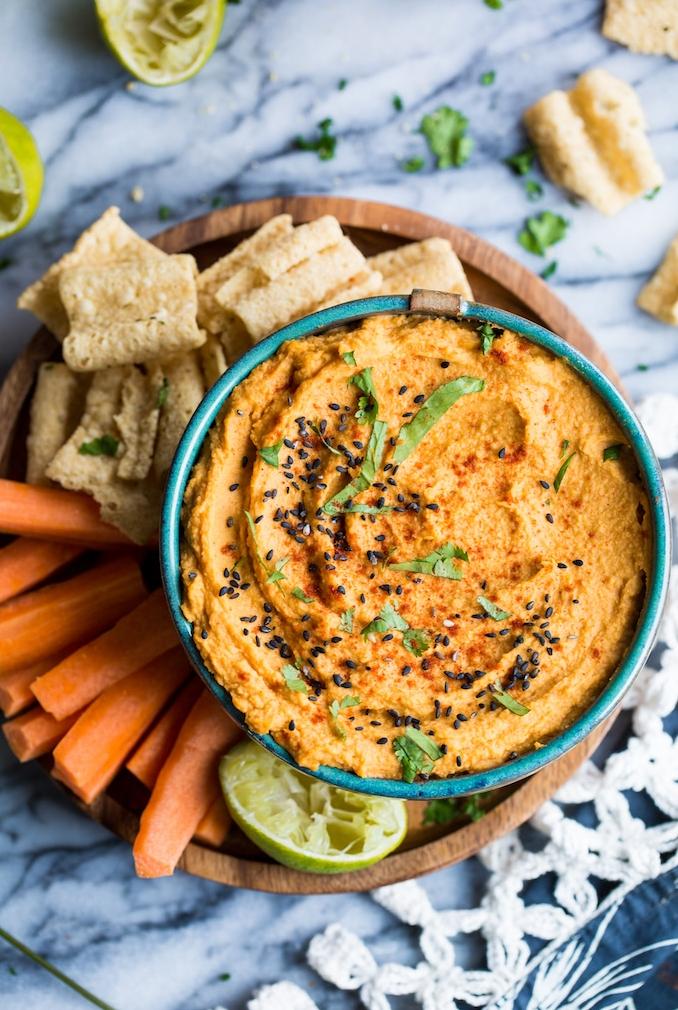  This hummus is no joke – it will light your taste buds on fire!