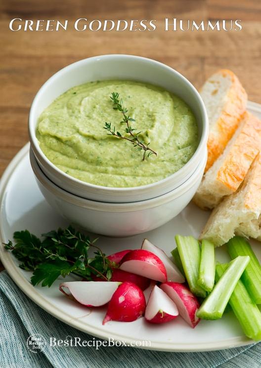  This hummus is so smooth, you won't believe it!