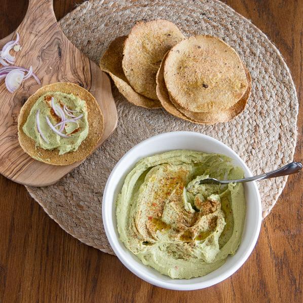  This hummus with fava beans will quickly become your go-to dip for any occasion.