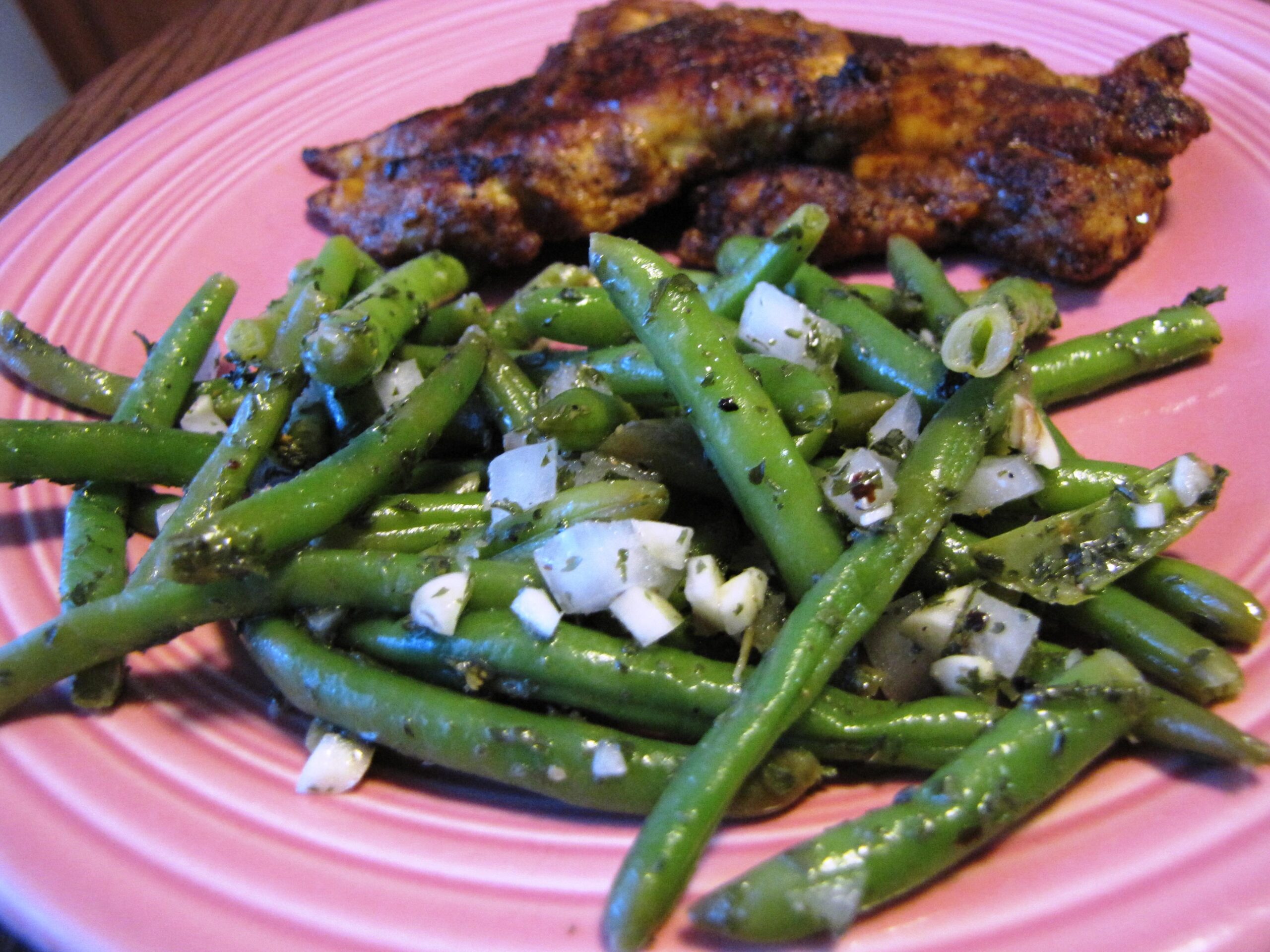  This Lebanese Green Bean Salad is a feast for the eyes and the taste buds.