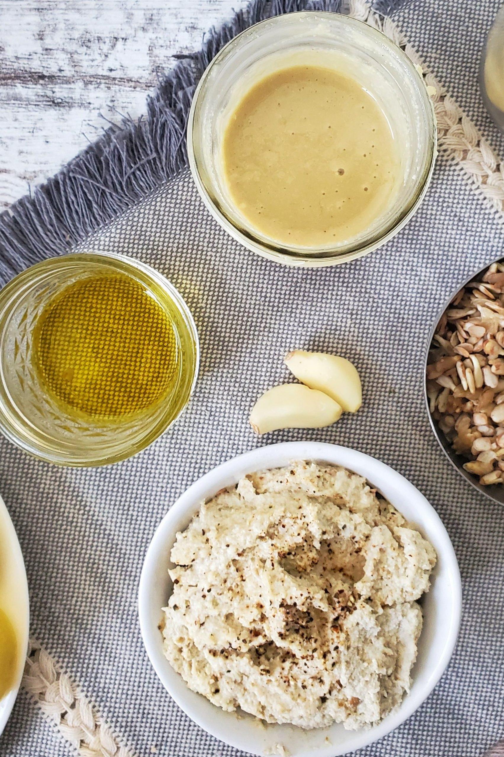  This Sprouted Sunflower Seed Hummus recipe is the ultimate healthy treat to add to your snack rotation!