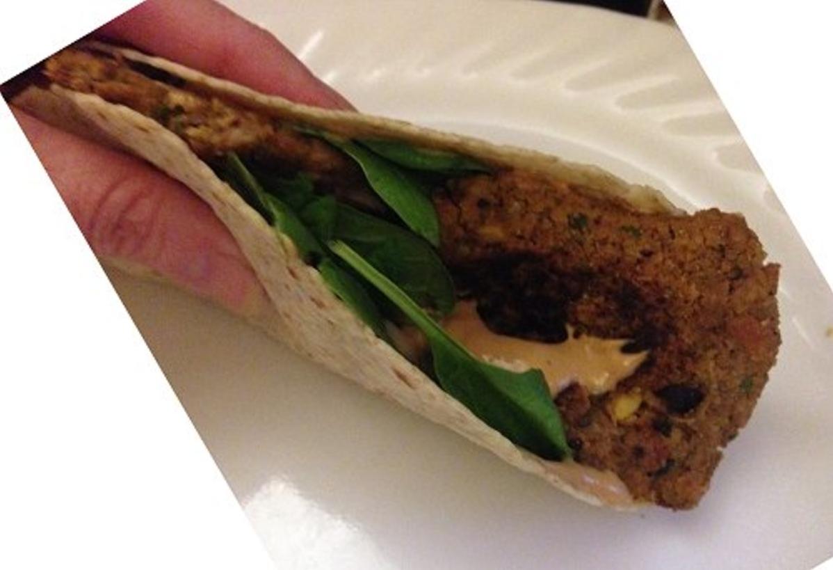  Who says falafel can't be both healthy and scrumptious? Almond meal and veggie falafel to the rescue!