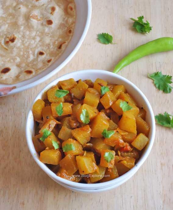  With its complex blend of spices, this chow-chow sabzi is both warming and comforting.