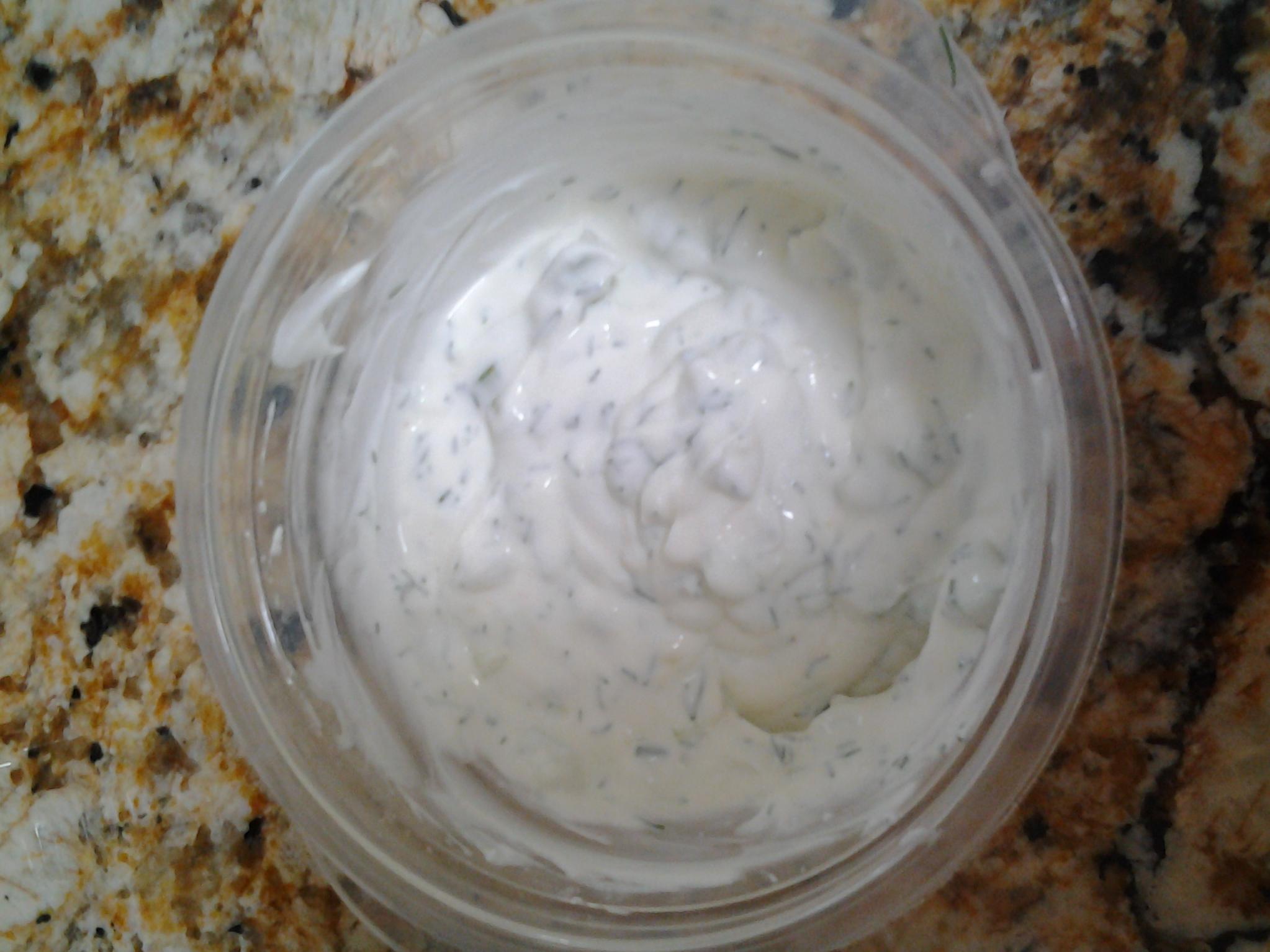  With just a few ingredients and some good mixing, you'll have a delicious tzatziki sauce.